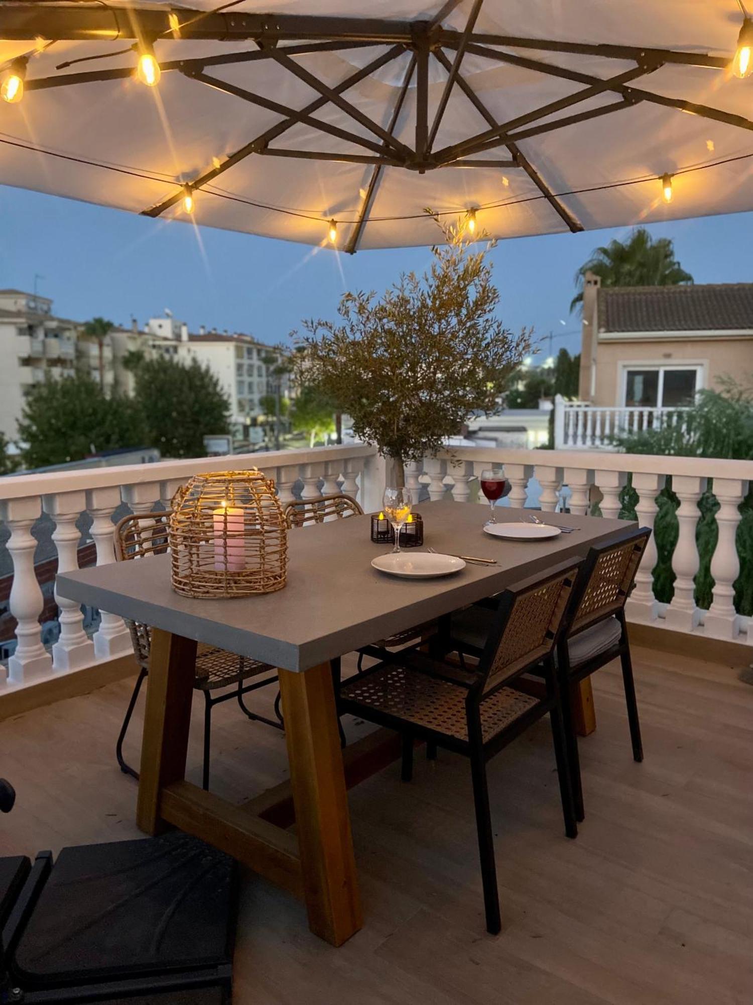 Casa Naru Albir, Duplex Appartement Met Ruim Terras En Buitenkeuken El Albir Екстер'єр фото